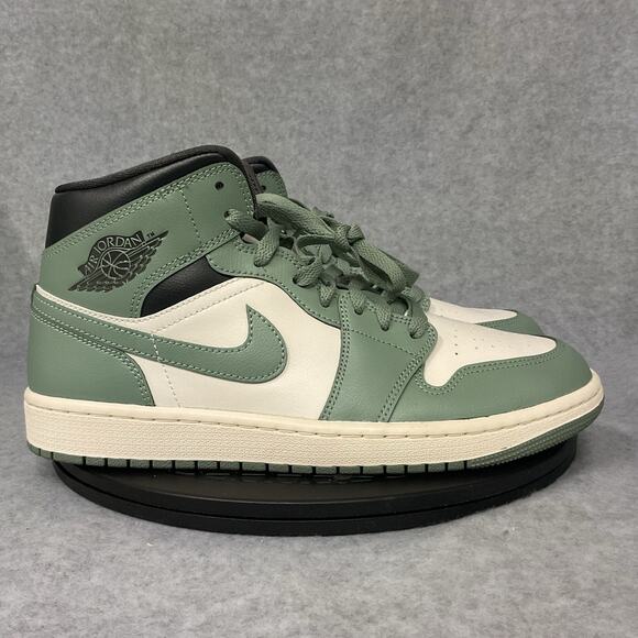 Air Jordan 1 Mid Jade Smoke Size 11W 12.5 men bq6472-130 - Picture 1 of 6